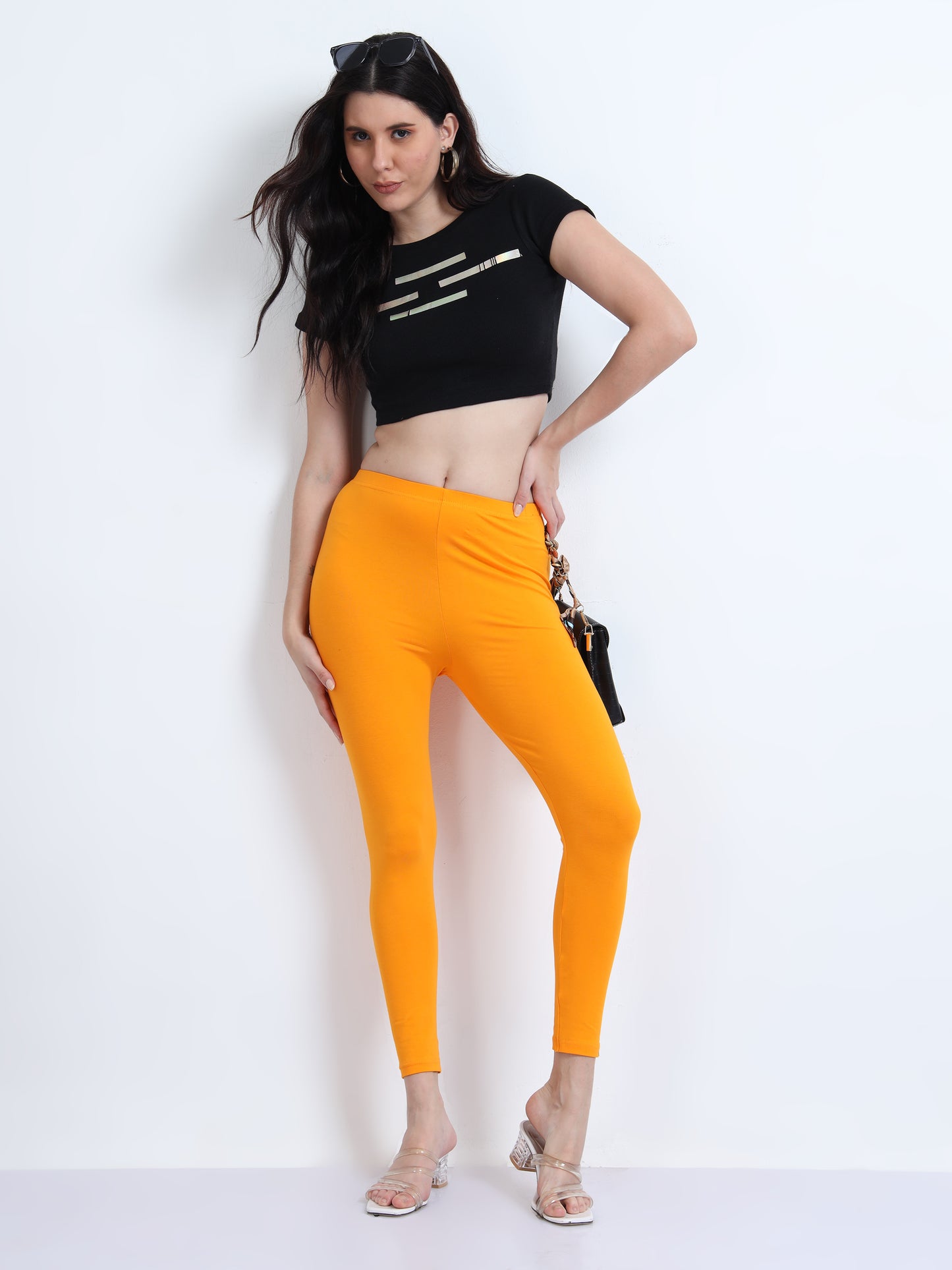 MANGO YELLOW-REG.ANKLE